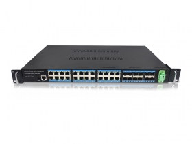 網(wǎng)管工業(yè)級(jí)  千兆24電12光（4獨(dú)立光）-SFP