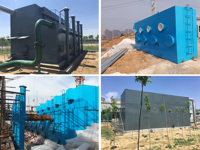 一體化凈水處理設備使用現場