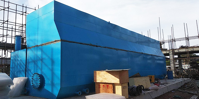 一體化凈水設(shè)備安裝現(xiàn)場